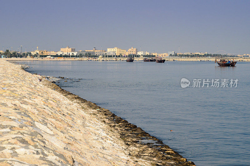 Al Qatif滨水和塔劳特湾，波斯湾，东部省，沙特阿拉伯